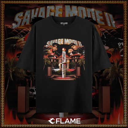 METRO BOOMIN X 21 SAVAGE Savage Mode II T-shirt Oversize