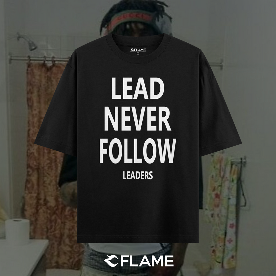 CHIEF KEEF Lead Never Follow Leaders T-shirt Oversize