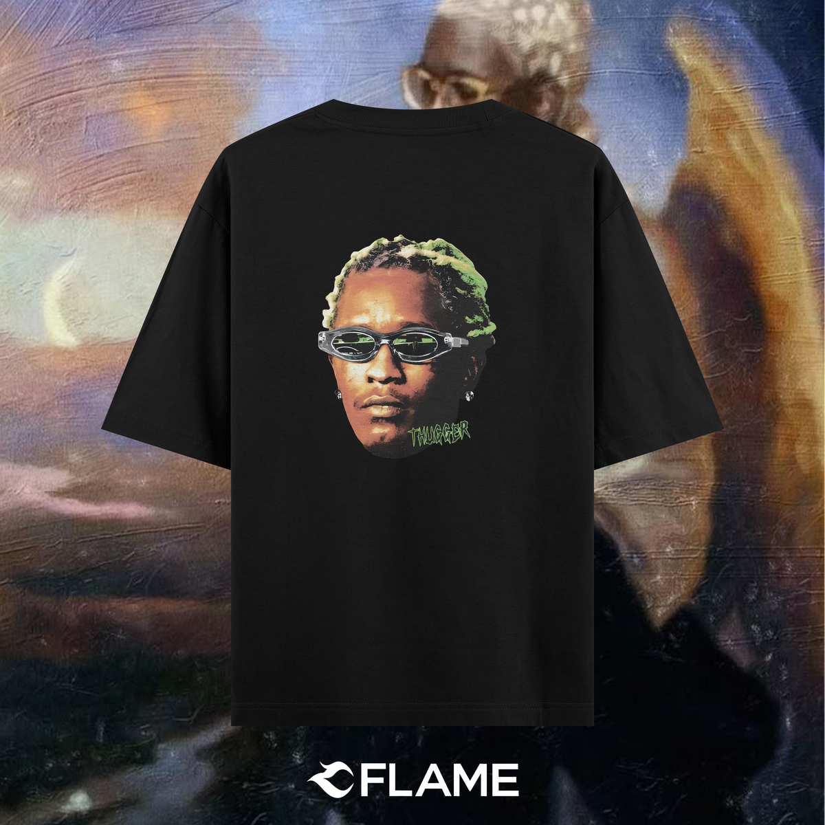 YOUNG THUG Thugger T-shirt Oversize