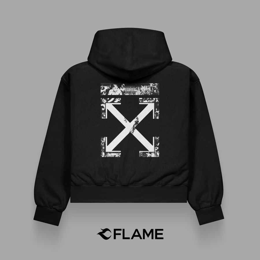 XXXTENTACION OW Album Cover Hoodie Oversize