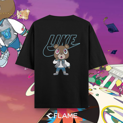 KANYE WEST Graduation Bear Like T-shirt Oversize