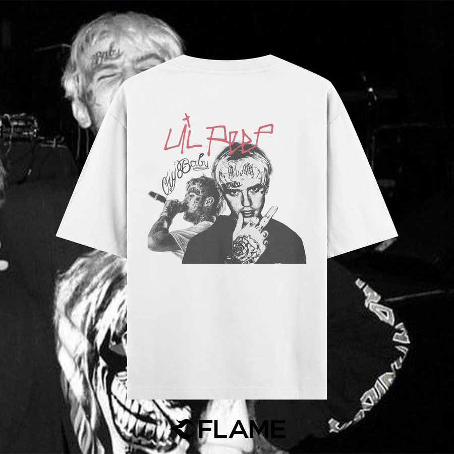 LIL PEEP Baby T-shirt Oversize