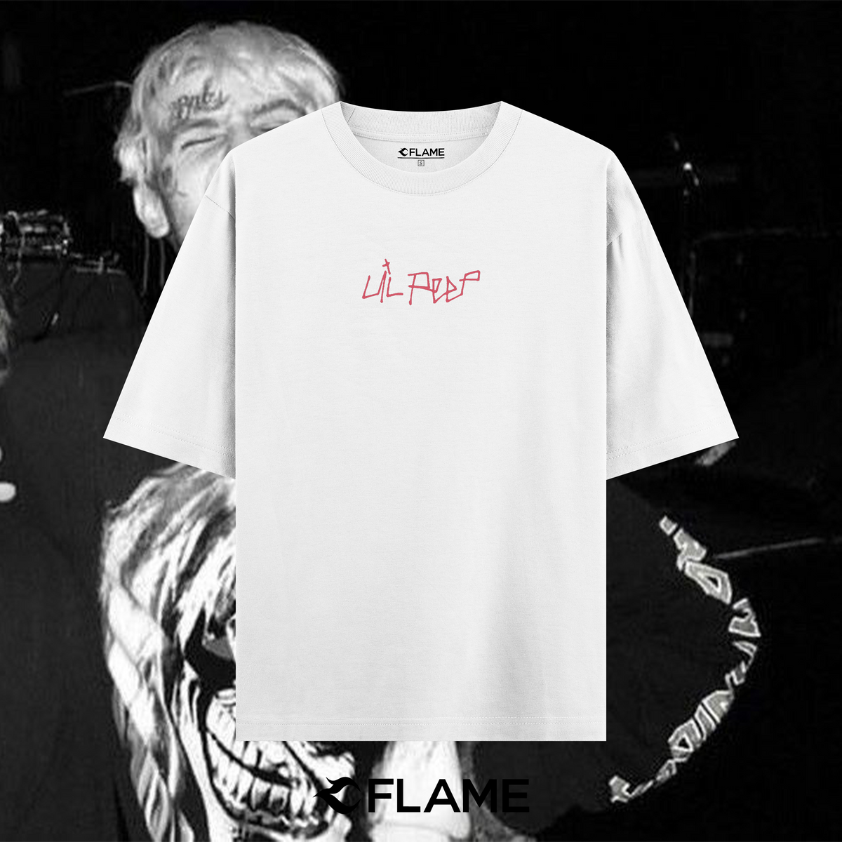 LIL PEEP Baby T-shirt Oversize