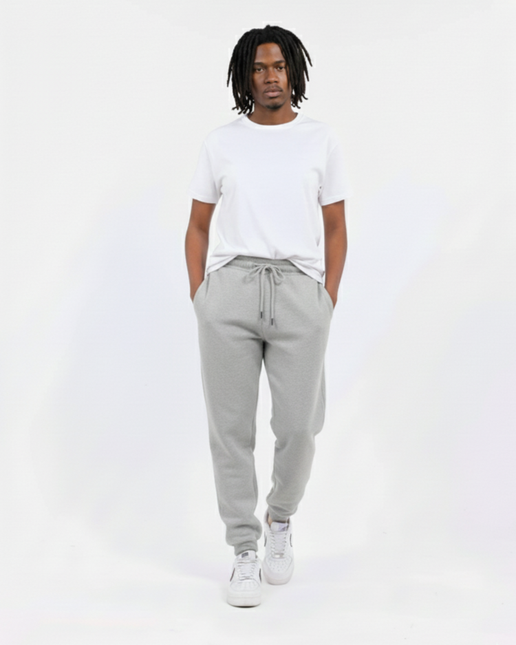 FLAME Lastik Paça Puffy Kumaş Eşofman Altı Oversize