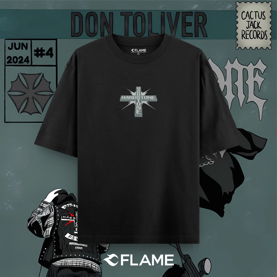 DON TOLIVER Hardstone Psycho T-shirt Oversize