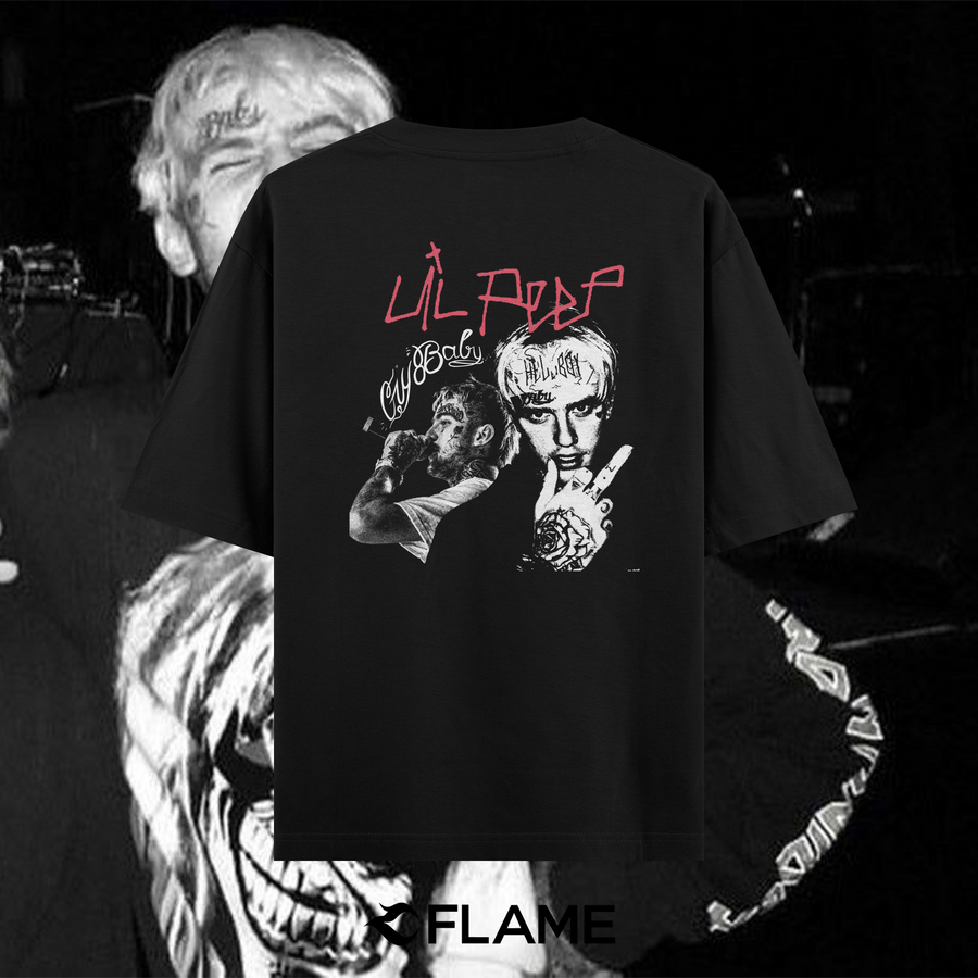 LIL PEEP Baby T-shirt Oversize
