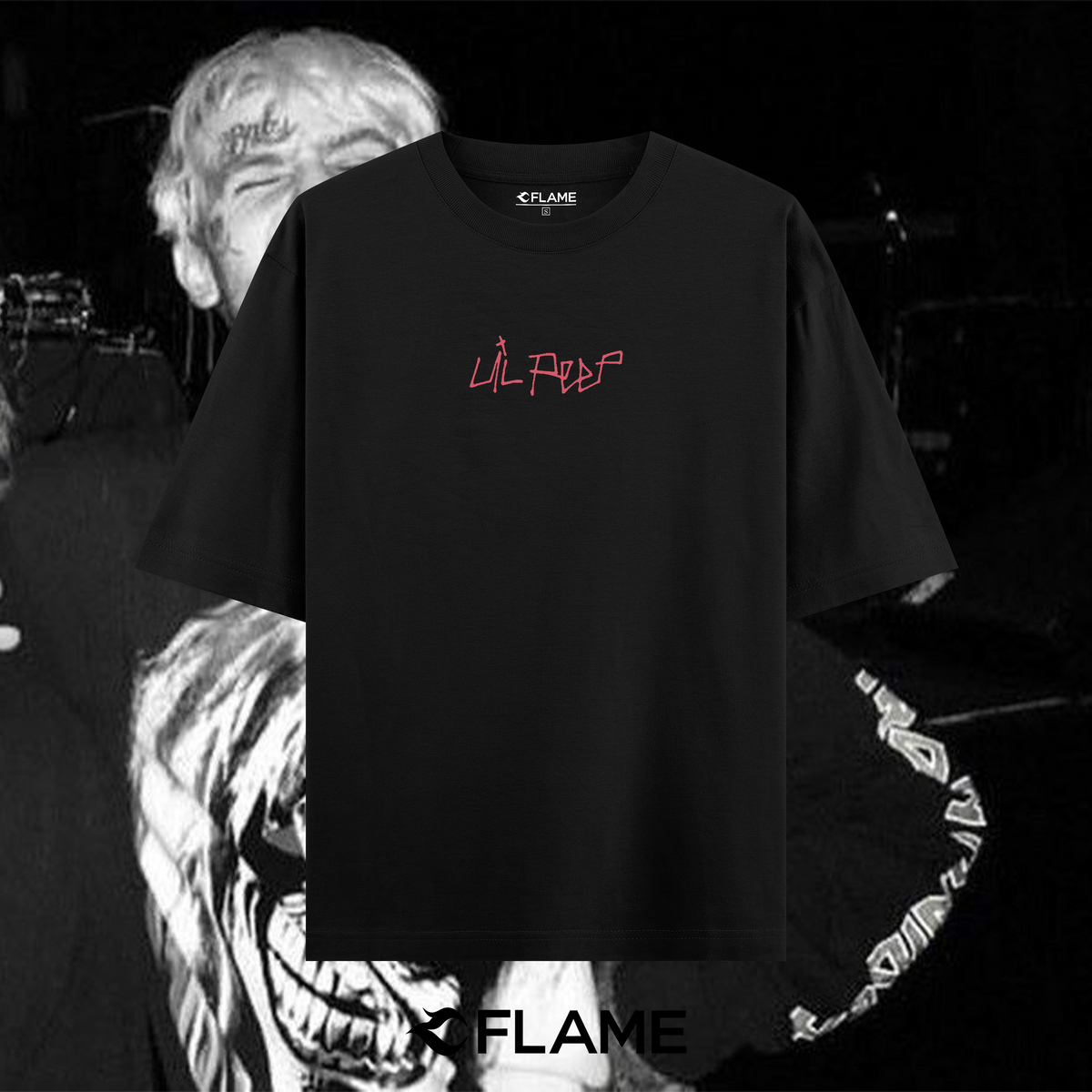 LIL PEEP Baby T-shirt Oversize