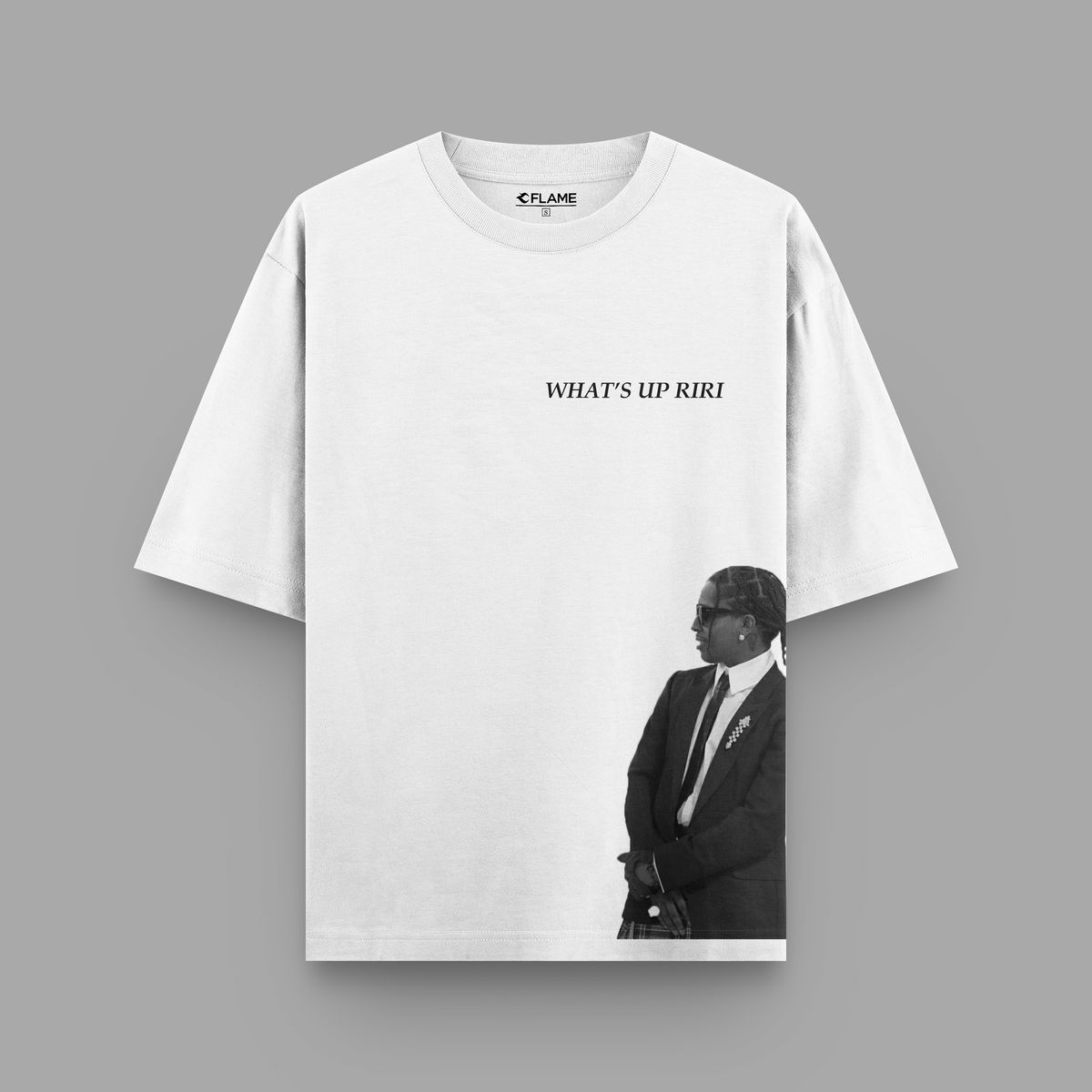 What's Up Rocky/Riri Unisex T-Shirt Oversize